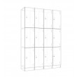 Lockers 12 Doors - Locker bank of 3 x high & 4 x Wide